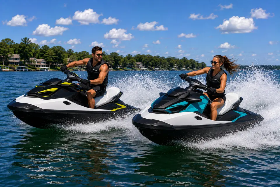 Personal Watercraft on the water