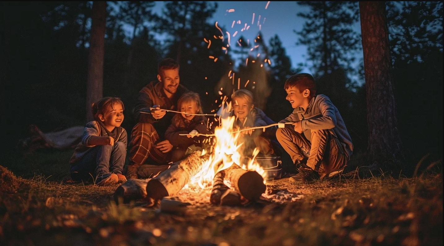 Cottage Camp Fire